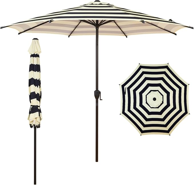 Abba Patio 9FT Lyon Outdoor Patio Umbrella Outdoor Table Umbrella by AbbaPatio