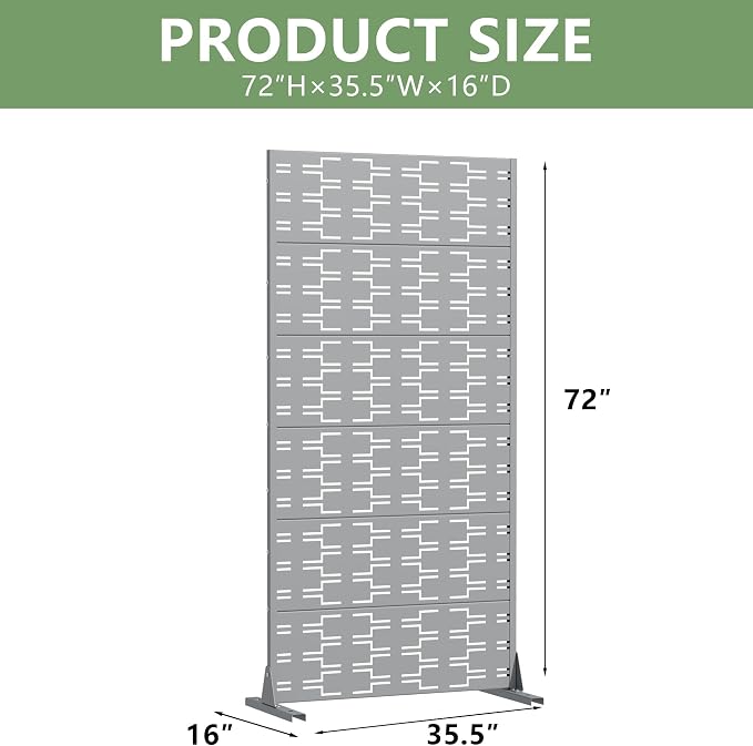 Casaphoria Metal Privacy Screen Outdoor - Image 5