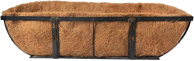2pcs 48" Garden Coconut Planter Liners Preformed Window Box Liners Natural - Image 5