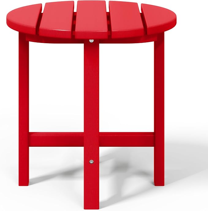 WestinTrends Dylan Adirondack Round Outdoor Side Table - Image 8