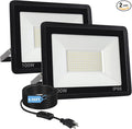 100W Flood Lights Outdoor, 12000LM Bright LED Work Light, IP66 Waterproof by Unknown