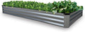 GARDMAX 8x4x1FT Galvanized Raised Garden Bed Kit, Metal Planter Boxes Outdoor by ChooseGardmaxforbetterlife