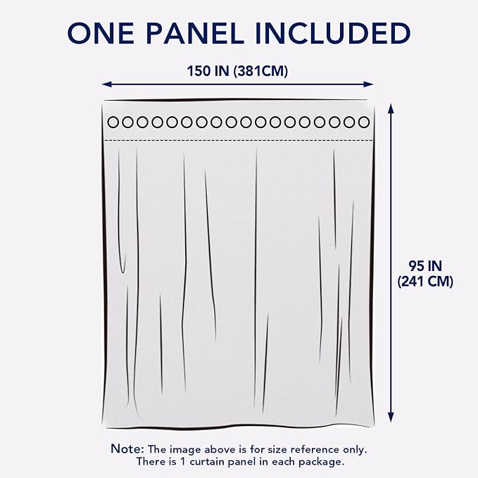 PureFit Outdoor Curtains for Patio Waterproof Weatherproof, UV Resistant - Image 6