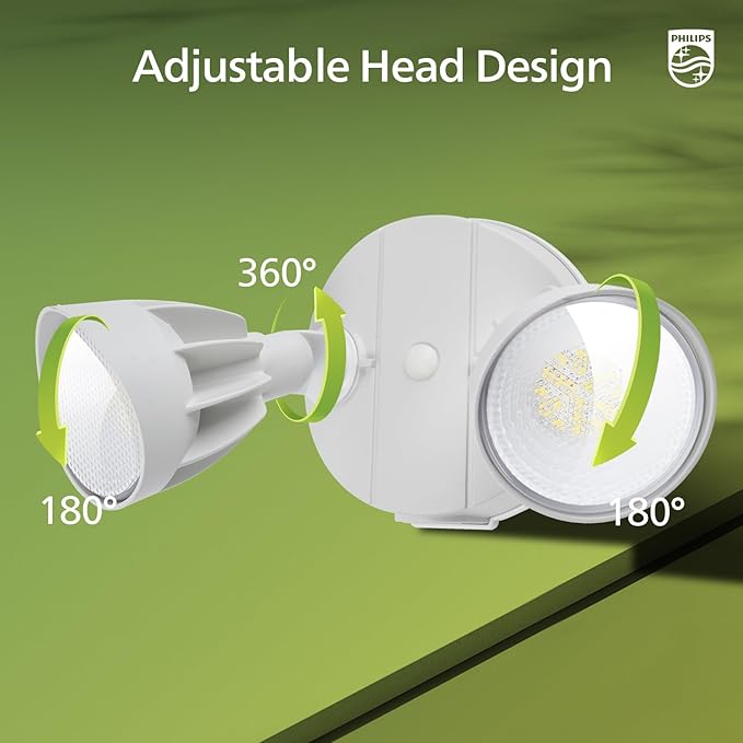 Philips Dusk to Dawn 44W 3500LM LED Security Flood Lights Outdoor, 5000K - Image 5