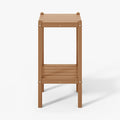 WestinTrends Malibu 36" Outdoor Adirondack HDPE 2-Tier Patio Side Table by WestinTrends
