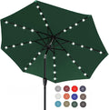 ABCCANOPY 10FT Durable Solar Led Patio Umbrellas by ABCCANOPY