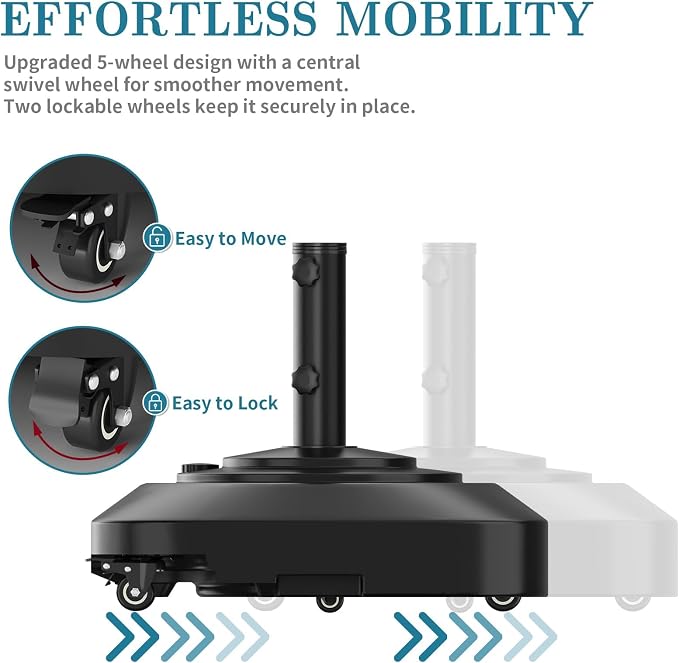 Umbrella Base, Heavy Duty Umbrella Stand - Image 3