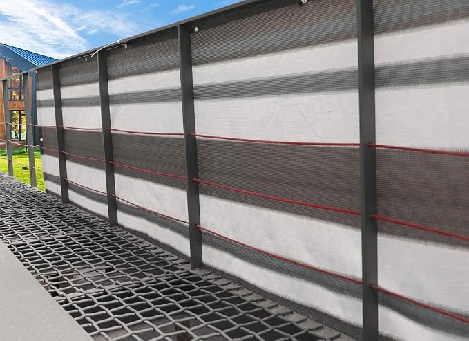 LOVE STORY Balcony Privacy Screen, UV Protection and Weather-Resistant - Image 5