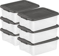 Sterilite 6-Pack ShelfTote, 25 Quart, and Office by Sterilite