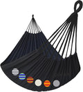Double Hammock 2 Person Extra Large 330X150cm Load Capacity 600Pound Canvas by GOCAN