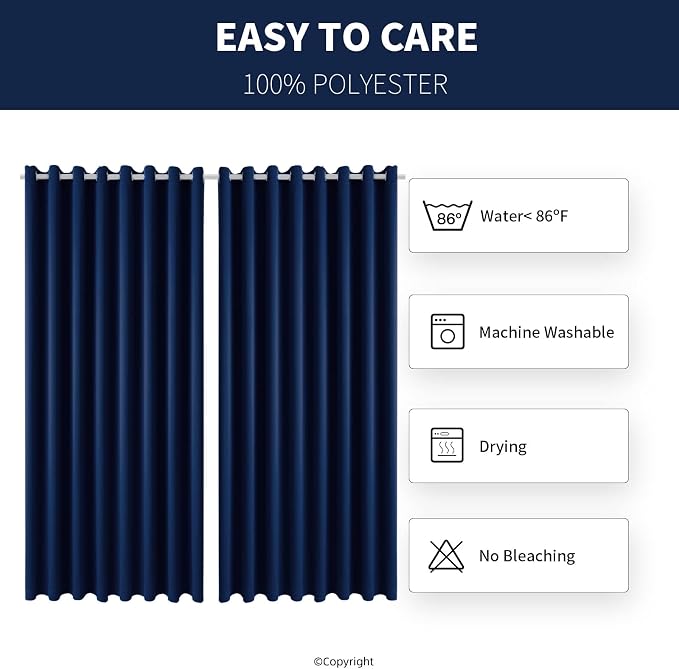Waterproof Outdoor Curtain W105 x L95 - Image 6