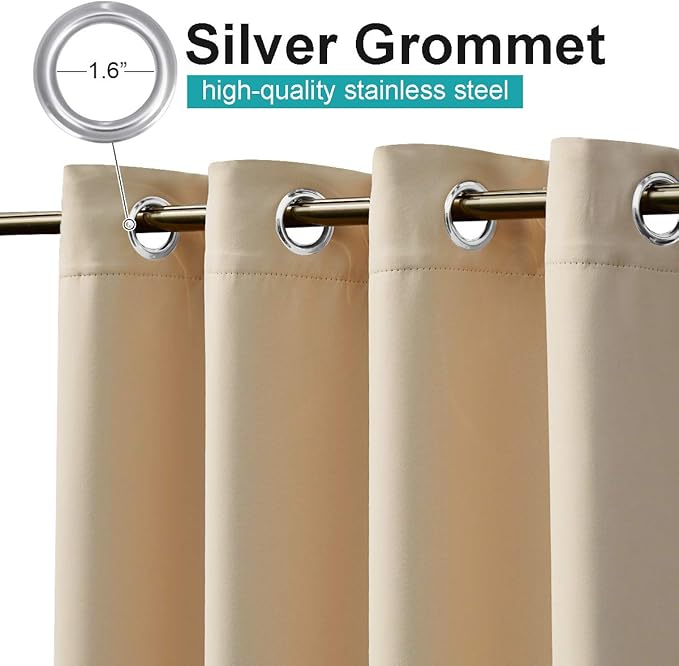 NICETOWN Indoor & Outdoor Curtain Waterproof Panel - Image 2