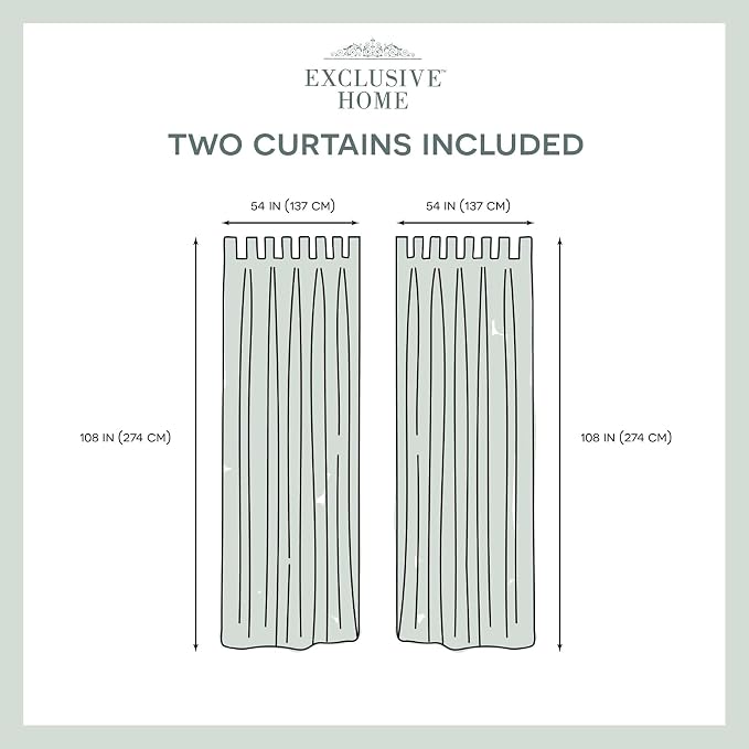 Exclusive Home Cabana Solid Indoor/Outdoor Light Filtering Hook-and-Loop Tab - Image 7