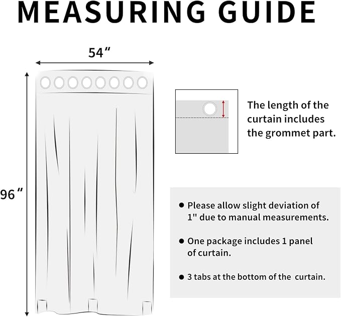 Easy-Going Linen Look Outdoor Curtains Waterproof Windproof Porch Curtains - Image 7