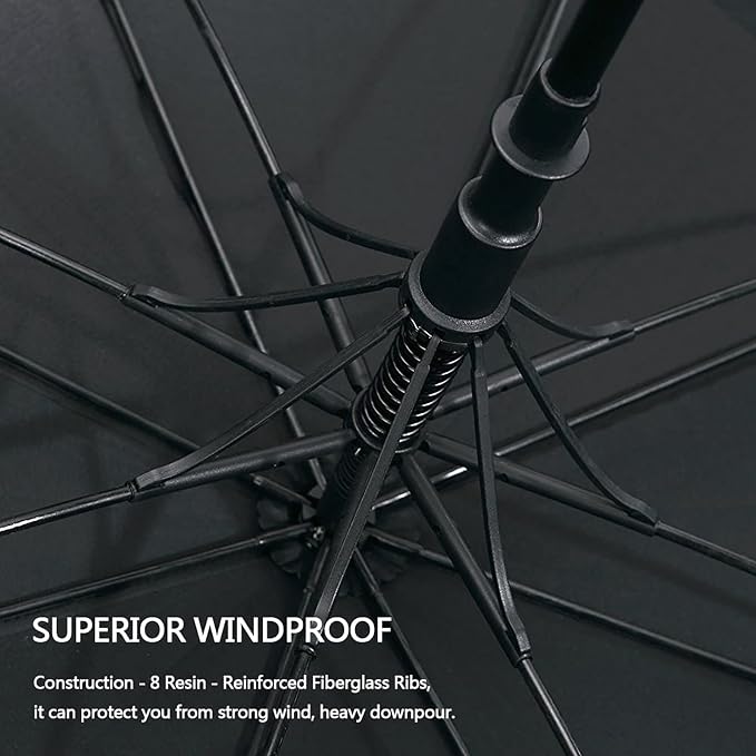 G4Free 47/54/62/68/72 Inch Automatic Open Golf Umbrella Oversize Extra Large - Image 4