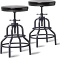 LOKKHAN Vintage Industrial Bar Stool by LOKKHAN