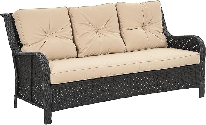 Outsunny 3-Seater Outdoor Sofa by Outsunny