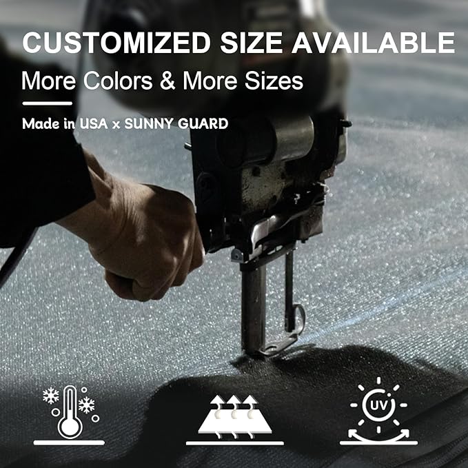 SUNNY GUARD Custom Size 6'x6'x8.5' Peach Fuzz Sun Shade Sail Right Triangle UV - Image 8