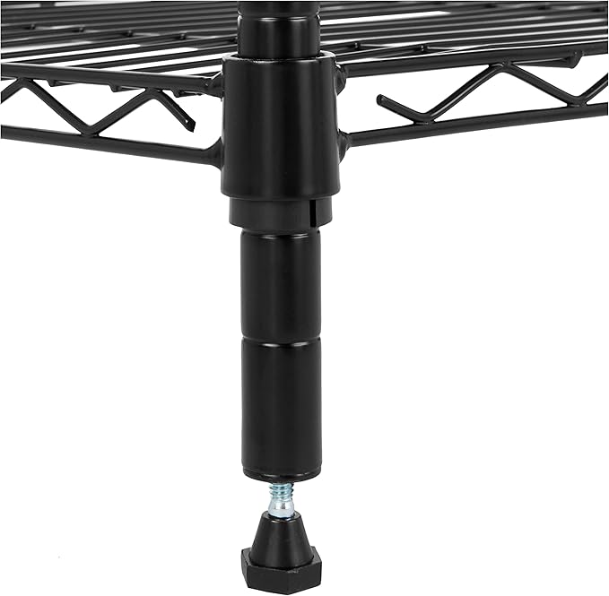 Amazon Basics 5-Shelf Tower Adjustable Storage Shelving Unit - Image 5