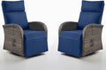 Belord Swivel Outdoor Recliner Chair Set of 2 by Belord