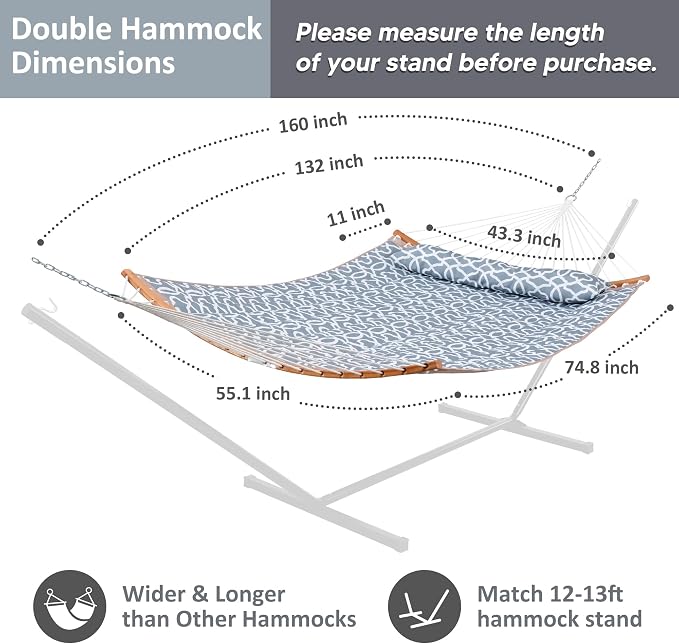 SUNCREAT Tree Hammocks for Outside, Portable Hammocks - Image 6