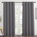 NICETOWN Grey Blackout Curtain 84 inches Long by NICETOWN