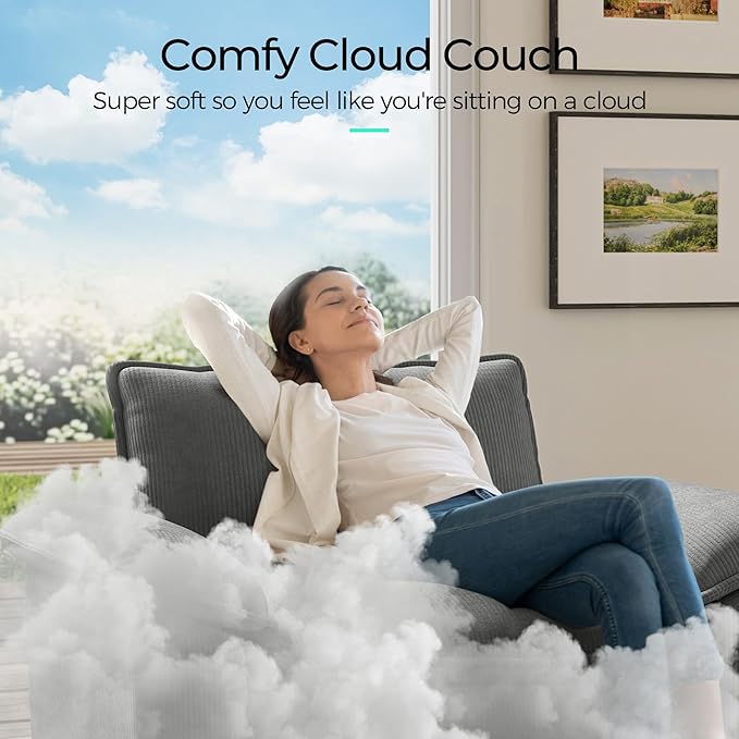 LINSY HOME Cloud Sofa Accent Chair - Image 5