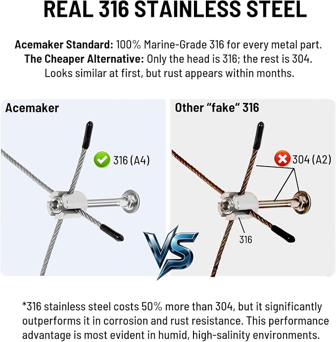 Wire Trellis for Climbing Plants Outdoor, 30-Set Wall Wire Trellis Kit - Image 8
