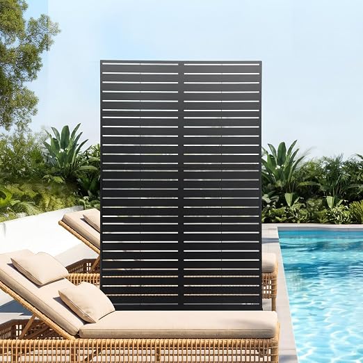 VEVOR Metal Privacy Screen, Garden Divider Panel - Image 8