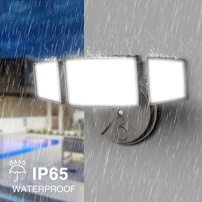 Onforu 2 Pack 75W Flood Lights Outdoor, 7000LM LED Floodlights Switch Controlled - Image 6