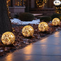 Solar Globe Lights Outdoor Waterproof-Solar Balls-Solar Garden Lights-Orbs by MLKNK