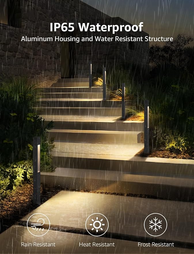 SUNVIE LED Low Voltage Landscape Lights 3W Pathway Lights Low Voltage 12-24V - Image 5