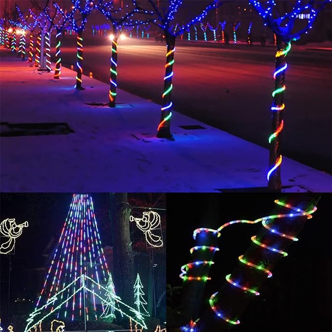 100ft LED Rope Lights Outdoor, 720 LED Connectable and Flexible Tube Lights - Image 6