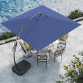 Grand patio 10x10 FT Patio Cantilever Umbrella by GrandPatio