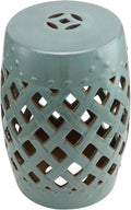 Outsunny 13" x 18" Ceramic Garden Stool by Outsunny