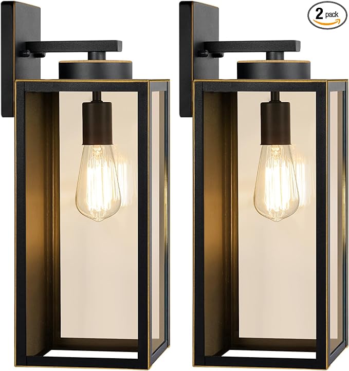 Large Size Outdoor Wall Light Fixtures, Exterior Lighting Fixtures Porch by BringYouBrightFuture