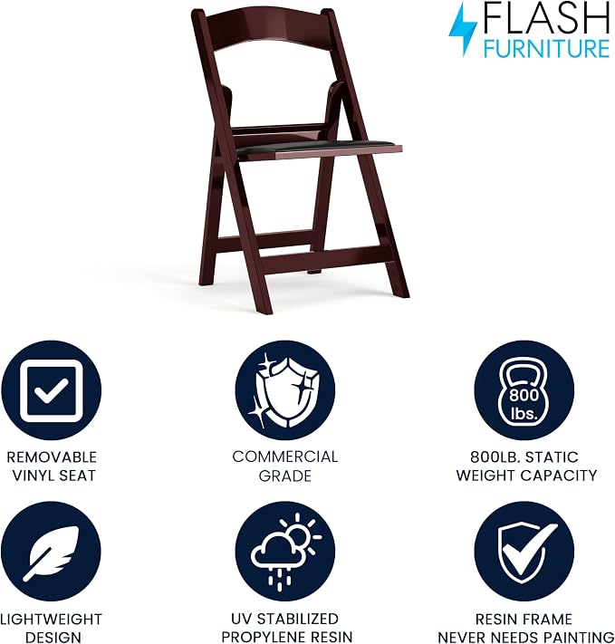 Flash Furniture Hercules™ Series Folding Chair - Image 3