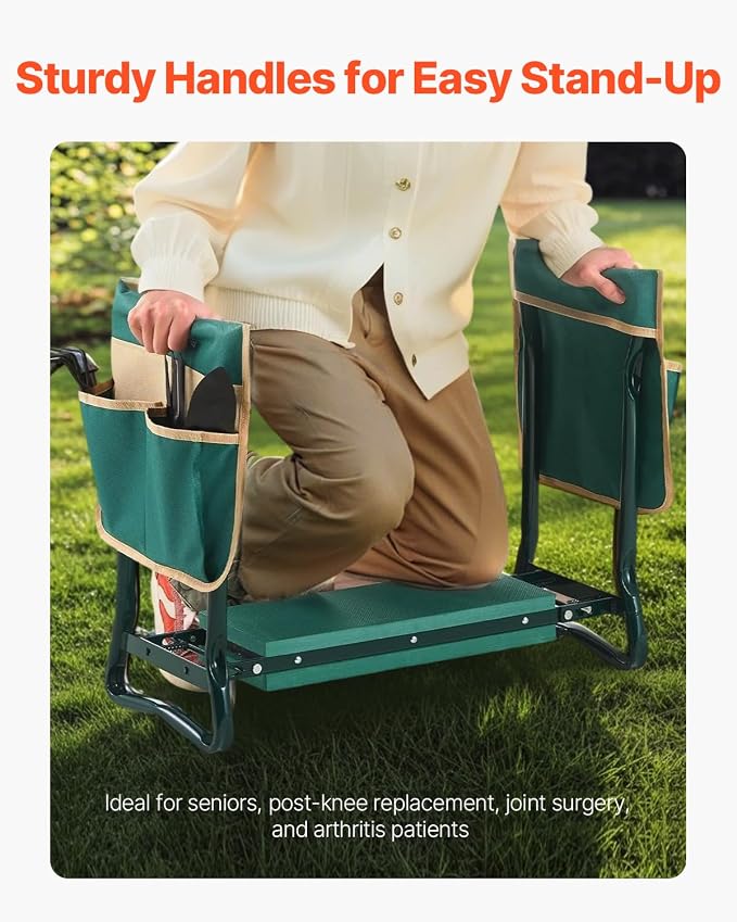 VEVOR Garden Kneeler and Seat Heavy Duty, Portable Garden Stool - Image 5