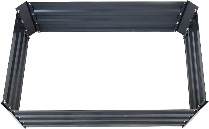 Sunnydaze 11.75" H Raised Metal Garden Bed - Image 9