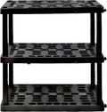 Oskar Heavy Duty Plastic Storage Shelves- by Koolatron