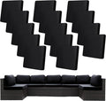 14 Pcs Stretch Patio Cushion Covers, Outdoor Couch Covers Replacement, Outdoor by BIETYONE
