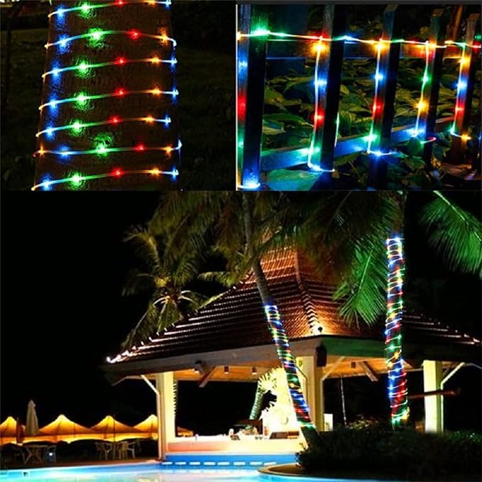 50ft 360 LED Rope Lights Outdoor, Connectable and Flexible Tube Lights - Image 7