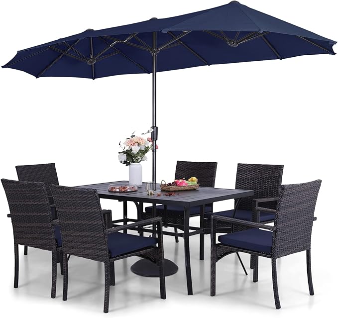 Sophia & William Patio Outdoor Table and Chairs Set by SophiaWilliam