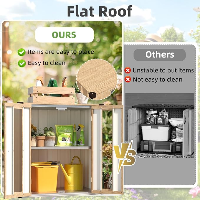 AECOJOY Outdoor Storage Cabinet Waterproof - Image 5