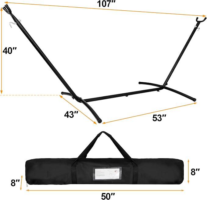 SUPER DEAL Portable 2 Person Hammock - Image 6