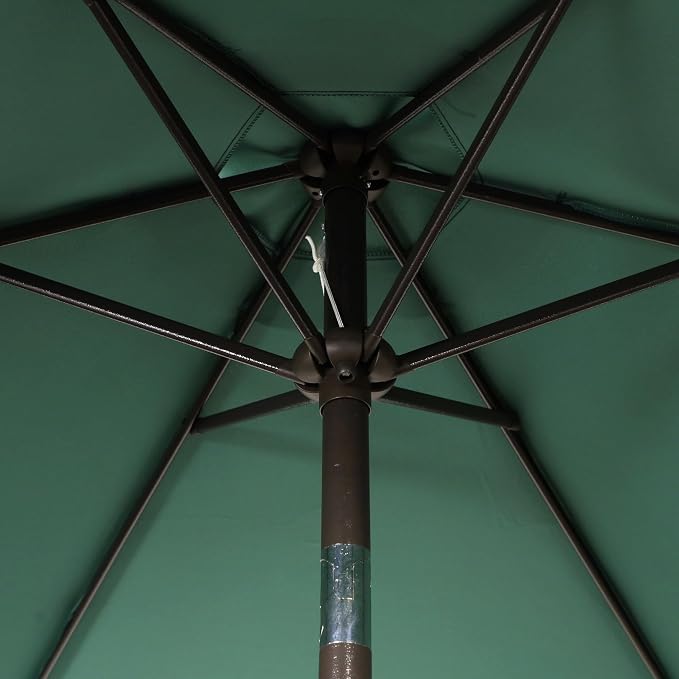 Blissun 7.5 ft Patio Umbrella, Yard Umbrella, Outdoor Market Umbrella - Image 3