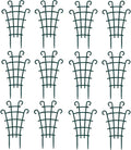 12 Pack Trellis for Potted Plants, Garden Trellis for Climbing Plants Plastic by UWIOFF