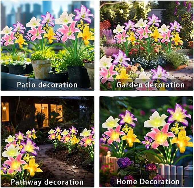 Solar Garden Lights 2 Pack - Image 6