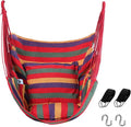 Goutime Hammock Chair, Boho Hanging Rope Ceiling Swing, Macrame Hanging by Goutime