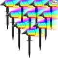 WELALO Solar Color Changing Spot Lights Outdoor, Waterproof Solar Halloween by WELALO